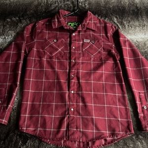 Dixxon L youth long sleeve flannel